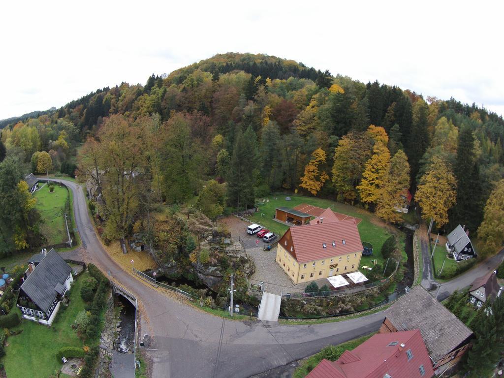 Penzion U Vyhlídky Chribská Exterior foto